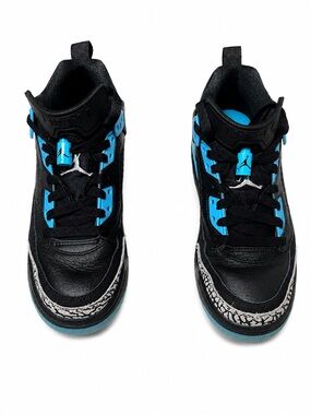 Jordan Dub Zero Black University Blue Boys Size 7 (EU 40) Pre-Owned